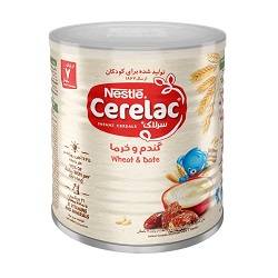 نستله سرلاک گندم و خرما قوطی 400گرم